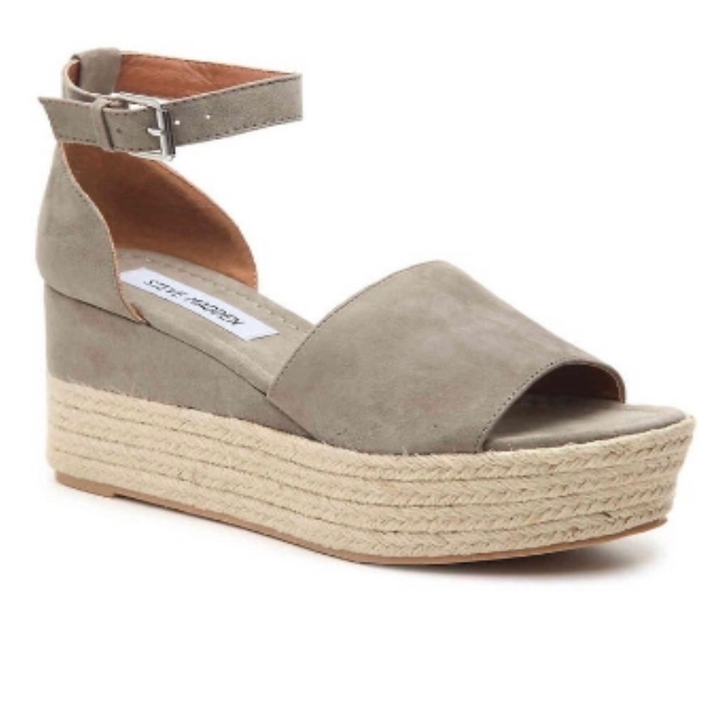 Steve Madden, Apolo Espadrille Platform Wedge - size 9.5